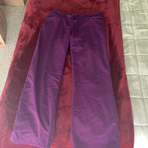 Grey's Anatomy Pants - purple greys anatomy scrub pants